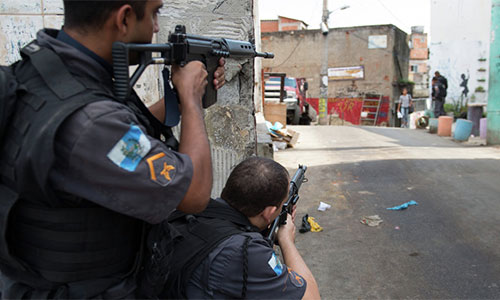 Policía Militar del estado de Río de Janeiro Preocupante aumento de violencia en Brasil